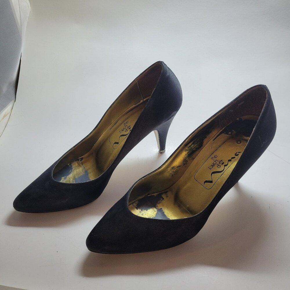 Nina satin pump size 7